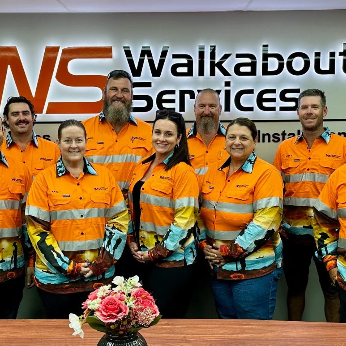 LWF Orange Half Button Hi-Vis - View 6