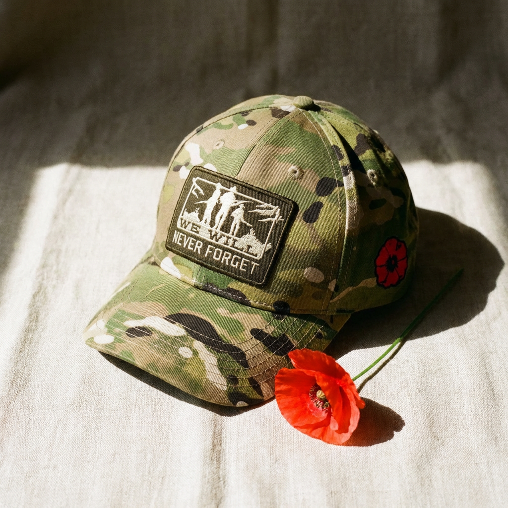 Lest We Forget Cap Australia 