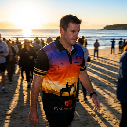 Remembrance Sunrise Polo Shirt - Limited