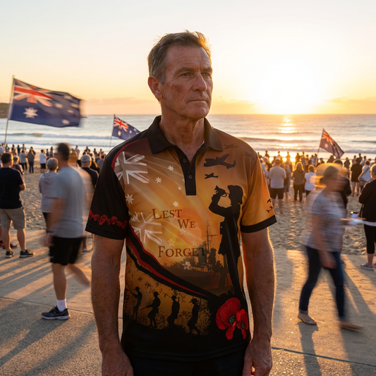 Polo Shirts | Lest We Forget Limited Edition