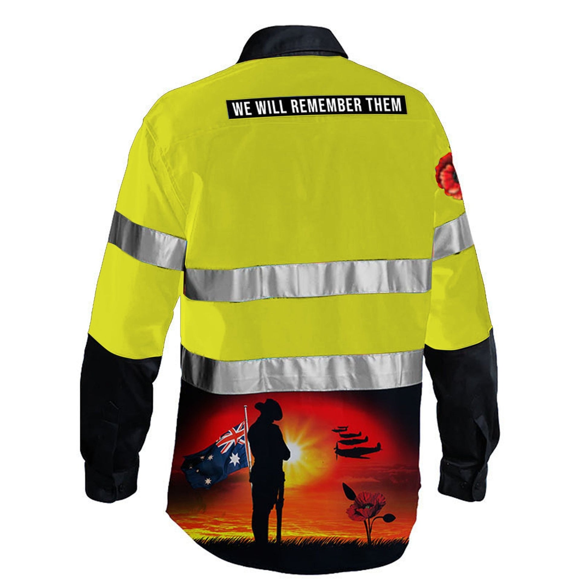 Courage Yellow Day/Night Hi Vis Workshirt - Phoenix